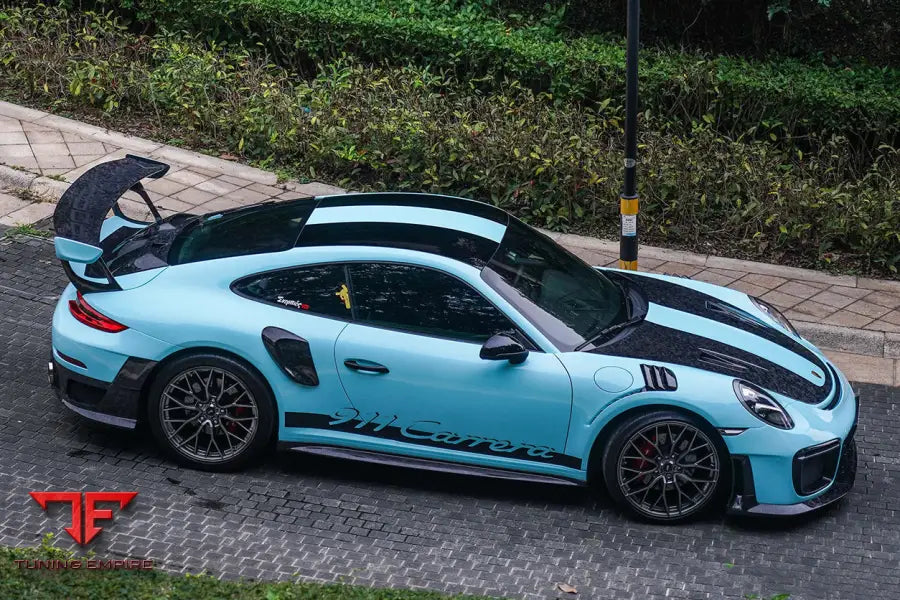 PORSCHE 911 / 991.2 CARRERA & S & 4S GT2RS STYLE CARBON FIBER TRUNK SPOILER WING BSD