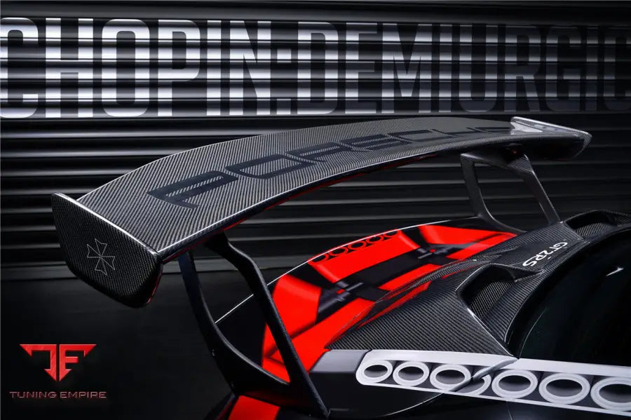 PORSCHE 911 / 991.2 CARRERA & S & 4S GT2RS STYLE CARBON FIBER TRUNK SPOILER WING BSD
