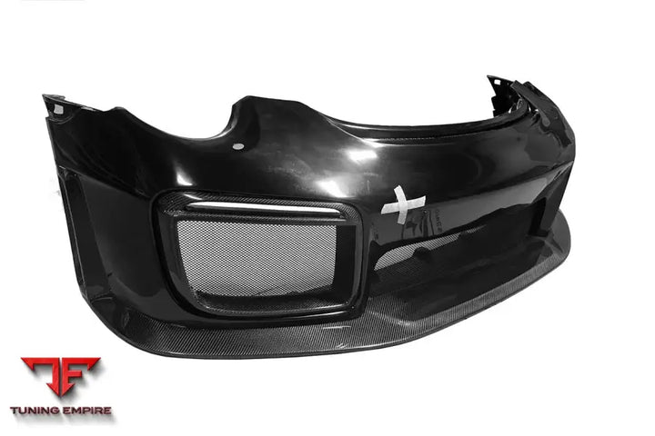 PORSCHE 911 / 991.2 CARRERA & TARGA 4 & 4S GT2RS STYLE PARTIAL CARBON FIBER FRONT BUMPER BSD