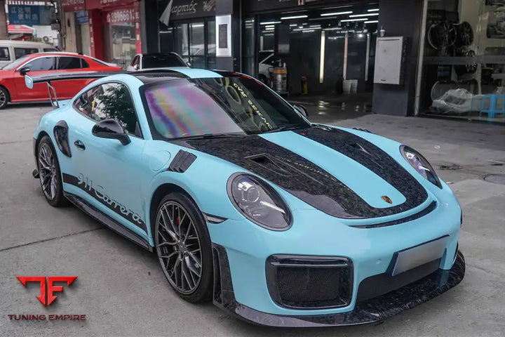 PORSCHE 911 / 991.2 CARRERA TARGA 44S GT2RS STYLE PARTIAL CARBON FIBER FENDER BSD