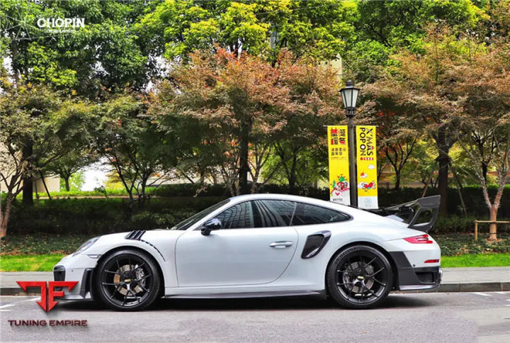 PORSCHE 911 / 991.2 CARRERA TARGA 44S GT2RS STYLE PARTIAL CARBON FIBER FENDER BSD