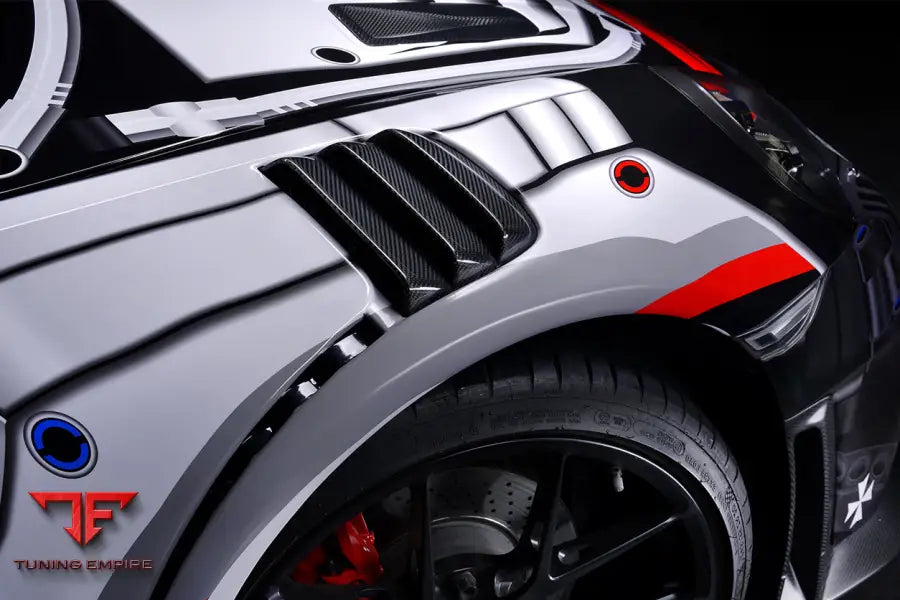 PORSCHE 911 / 991.2 CARRERA TARGA 44S GT2RS STYLE PARTIAL CARBON FIBER FENDER BSD