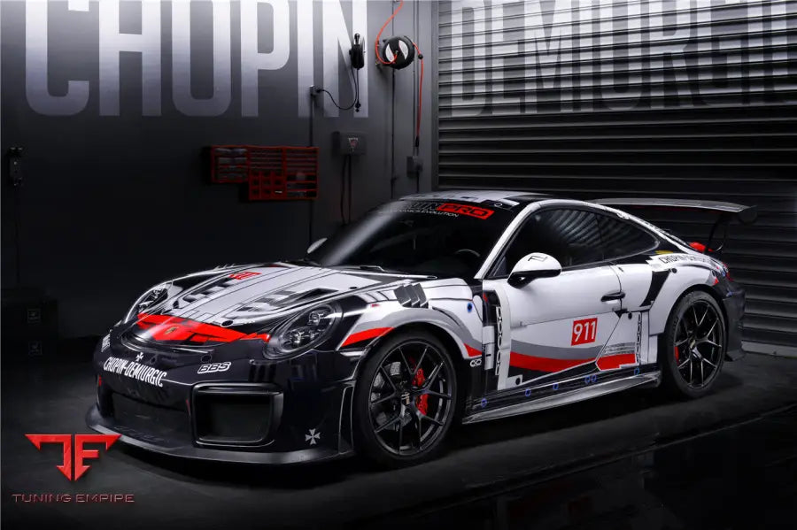 PORSCHE 911 / 991.2 CARRERA TARGA 44S GT2RS STYLE PARTIAL CARBON FIBER FENDER BSD