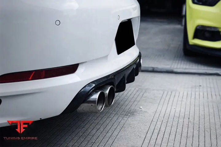 PORSCHE 911 / 991.2 CARRERATARGAS4SGTS OD STYLE QUAD EXHAUST REAR LIP BSD