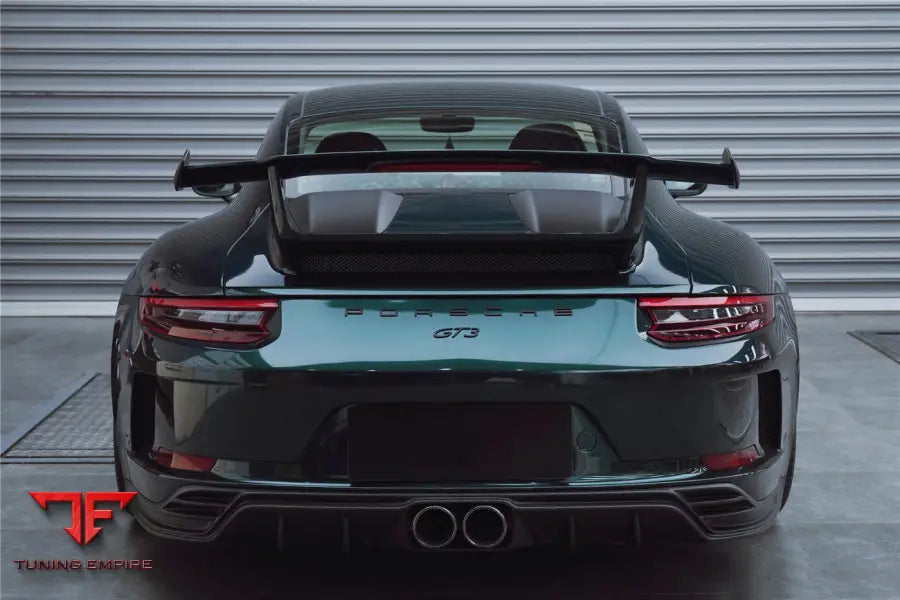PORSCHE 911 / 991.2 GT3 ONLY BKSS STYLE CARBON FIBER REAR LIP DIFFUSER BSD