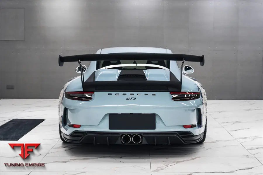 PORSCHE 911 / 991.2 GT3 ONLY BKSS STYLE CARBON FIBER REAR LIP DIFFUSER BSD