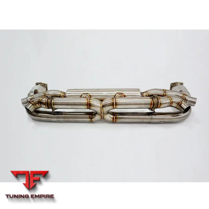 PORSCHE 911 991.2 TURBO S 3.8T CATBACK RAZOR EXHAUST DOWNPIPE
