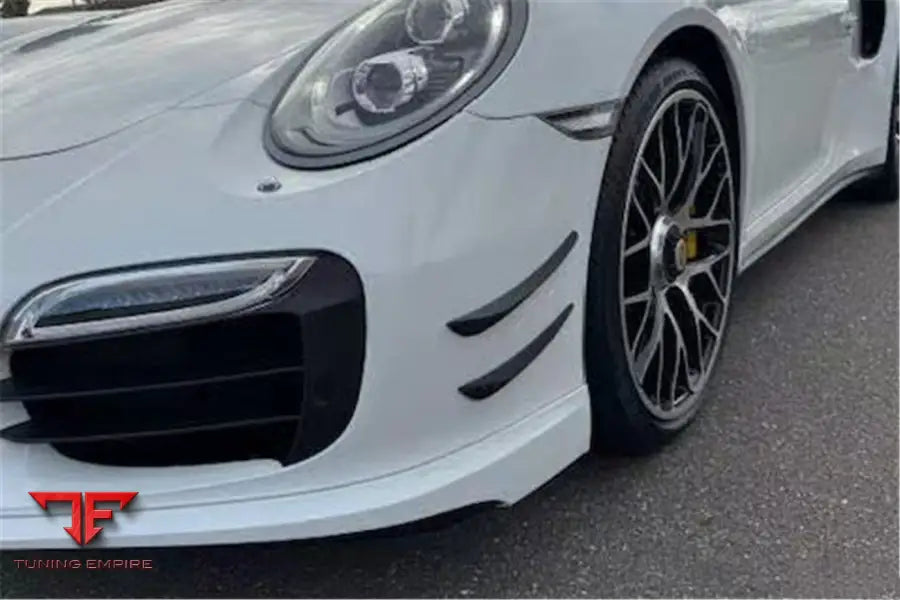 PORSCHE 911 / 991.2 TURBO S BKSS STYLE CARBON FIBER FRONT CANARDS BSD