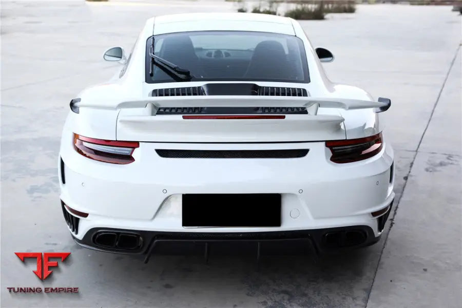 PORSCHE 911 / 991.2 TURBO & TURBO S TP STYLE REAR BUMPER BSD