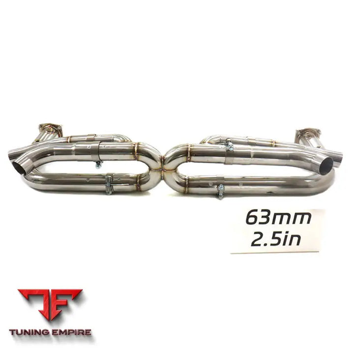 PORSCHE 911 991.2 TURBO STAINLESS STEEL CATBACK RAZOR EXHAUST