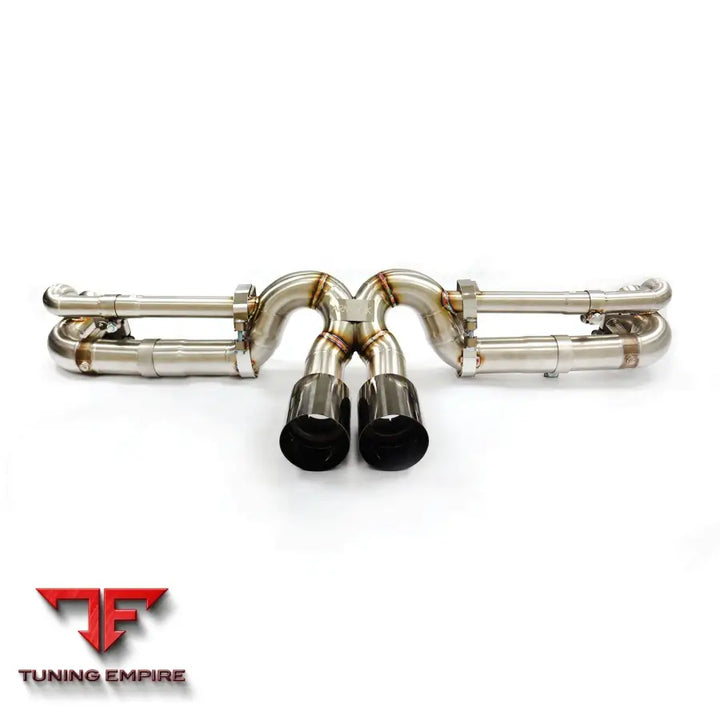 PORSCHE 911 991 GT3 CATBACK RAZOR EXHAUST WITH MUFFLER VALVE