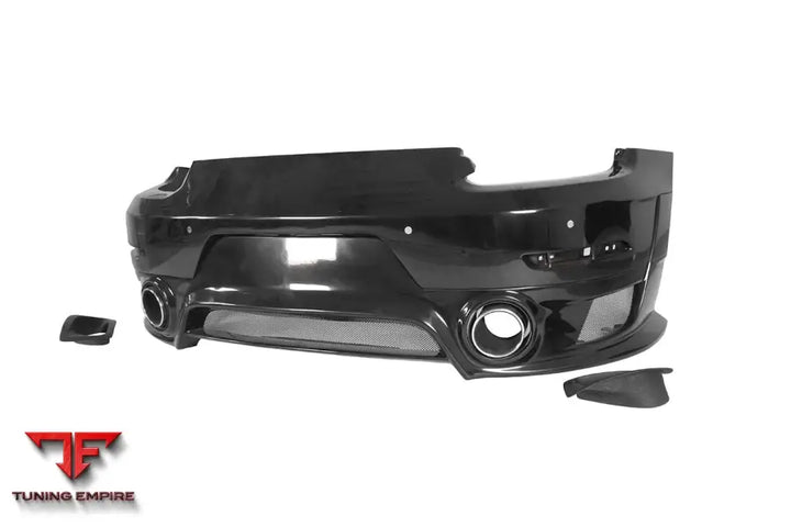 PORSCHE 911 / 991 TURBOS GT2RS STYLE PARTIAL CARBON FIBER REAR BUMPER BSD