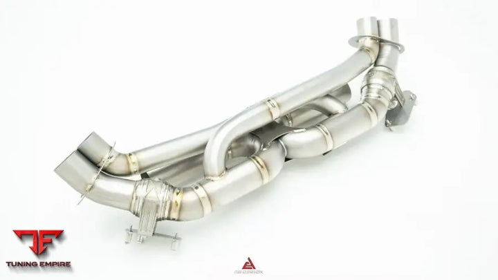 Porsche 911 992 AE Design axle-back exhaust system