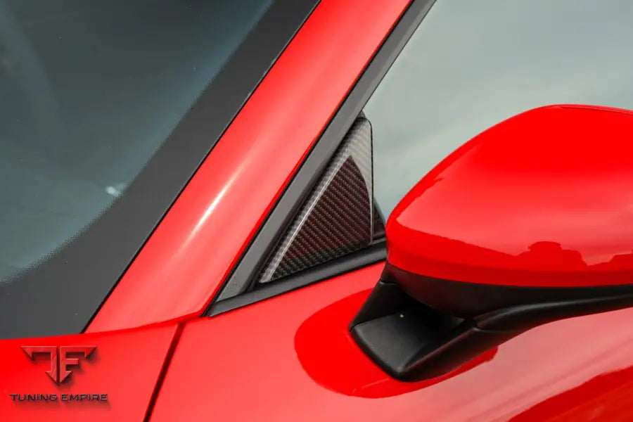 Porsche 911 992.2 carbon flat door triangle
