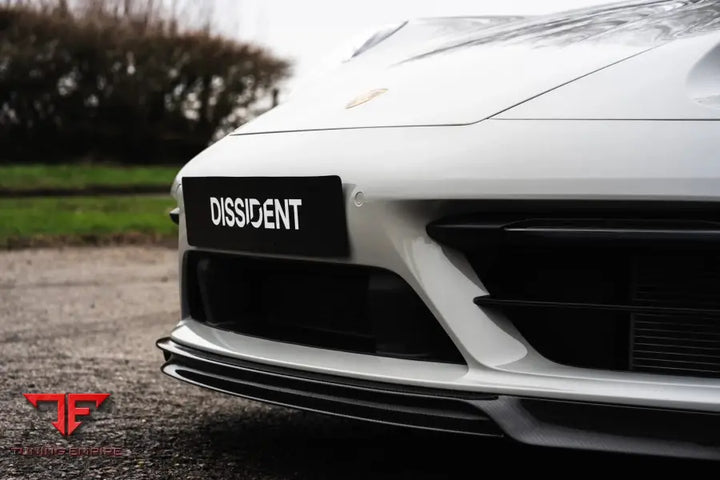Porsche 911 992 GT Sport carbon front splitter