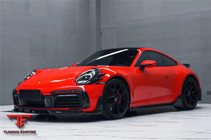 PORSCHE 911 / 992 CARRERA & 4 & 4S & TARGA & CABRIOLET BKSSII STYLE FRONT BUMPER VENT TRIMS BSD