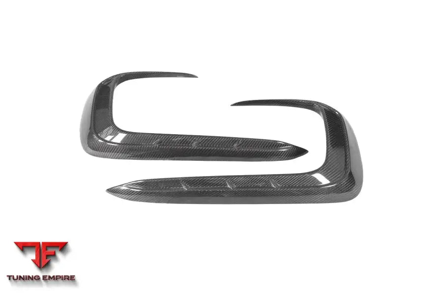PORSCHE 911 / 992 CARRERA & 4 & 4S & TARGA & CABRIOLET BKSSII STYLE FRONT BUMPER VENT TRIMS BSD