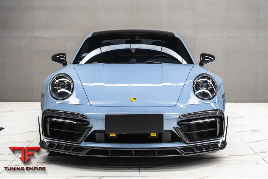 PORSCHE 911 / 992 CARRERA & 4 & 4S & TARGA & CABRIOLET SD-SPORT DESIGN MODEL BKSSII STYLE FRONT BUMPER VENT TRIMS BSD