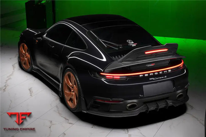 PORSCHE 911 / 992 CARRERA & 4 & 4S & TARGA & CABRIOLET SD-SPORT DESIGN MODEL BKSSII STYLE REAR LIP BSD