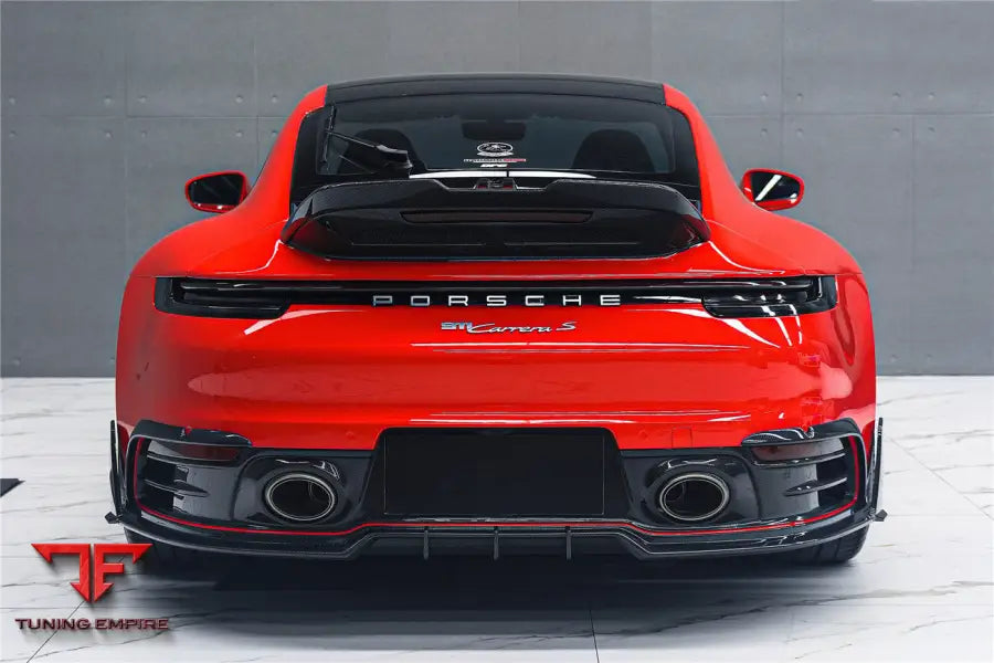 PORSCHE 911 / 992 CARRERA S & 4 & 4S BKSS VER.4 STYLE TRUNK WING BSD
