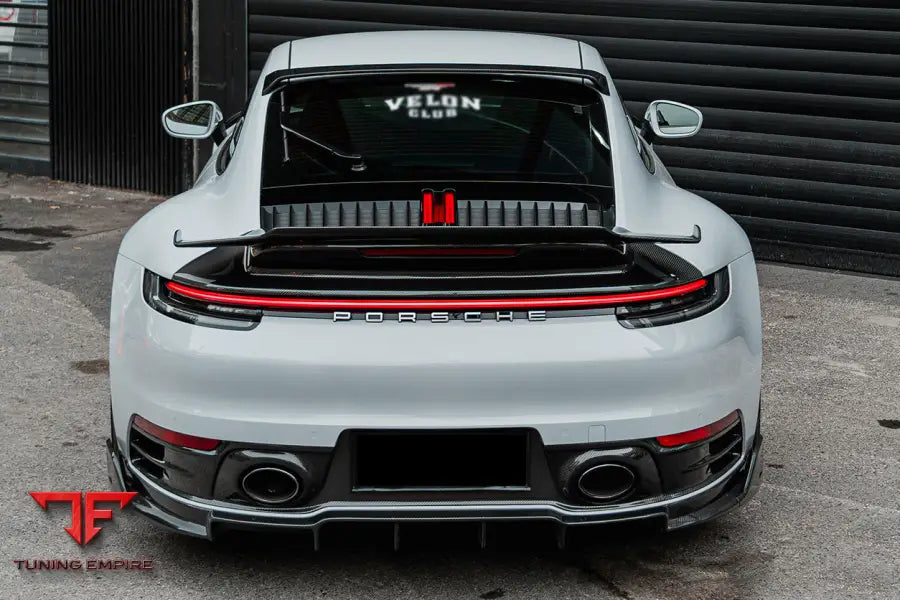 PORSCHE 911 / 992 CARRERA S & 4 & 4S BKSSII STYLE TRUNK WING BSD