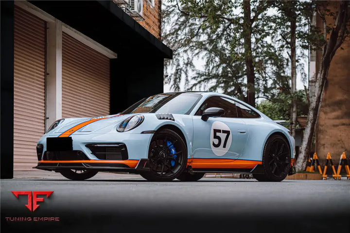 PORSCHE 911 / 992 CARRERA S & 4 & 4S & TARGA & CABRIOLET BKSS STYLE SIDE SKIRTS BSD