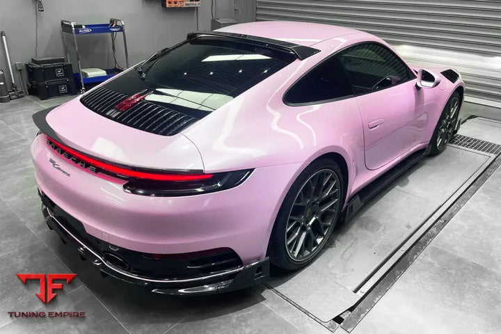 PORSCHE 911 / 992 CARRERA S & 4 & 4S & TARGA & CABRIOLET BKSS STYLE TRUNK WING BSD