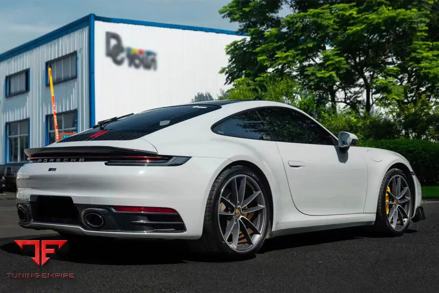 PORSCHE 911 / 992 CARRERA S & 4 & 4S & TARGA & CABRIOLET BKSS STYLE TRUNK WING BSD