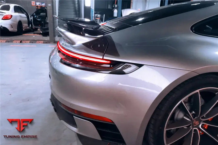 PORSCHE 911 / 992 CARRERA S & 4 & 4S TURBO STYLE TRUNK SPOILER BSD