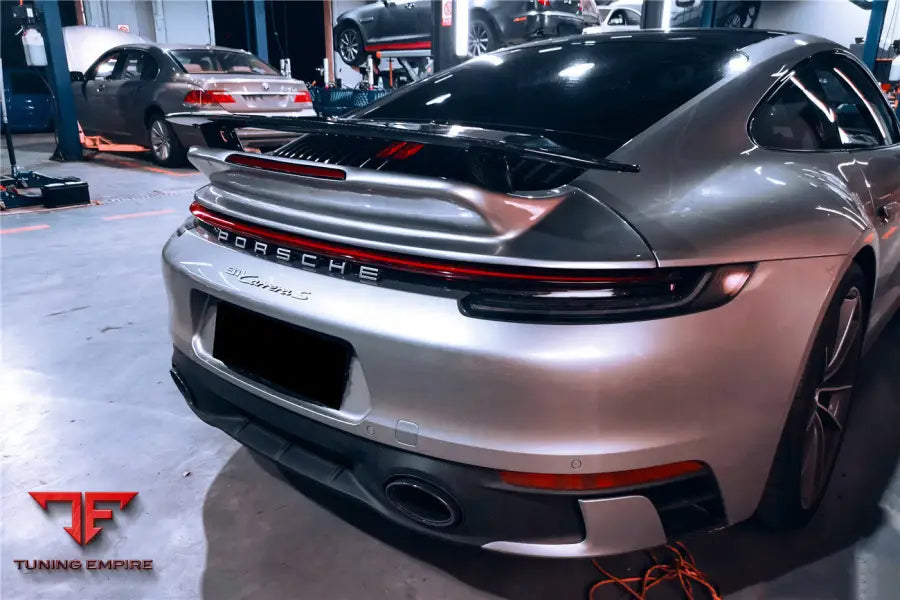 PORSCHE 911 / 992 CARRERA S & 4 & 4S TURBO STYLE TRUNK SPOILER BSD