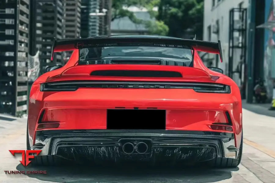 PORSCHE 911 / 992 CARRERA & S & 4S GT3 STYLE TRUNK SPOILER WING BSD