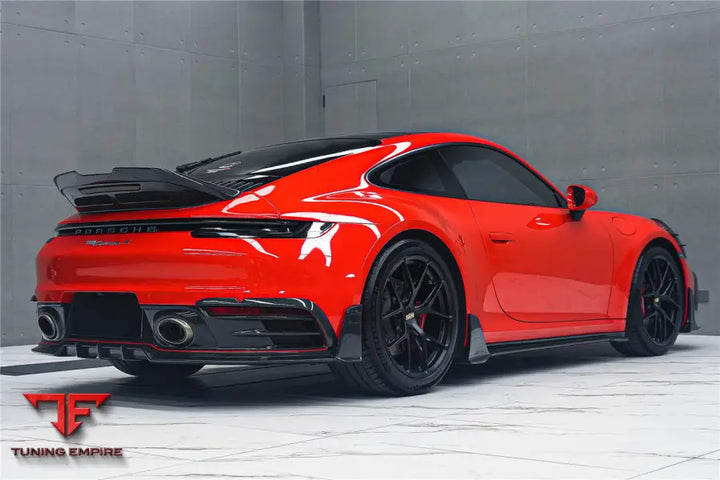 PORSCHE 911 / 992 CARRERA & TARGA & 4 & 4S & TARGA & CABRIOLET BKSSII STYLE REAR LIP BSD