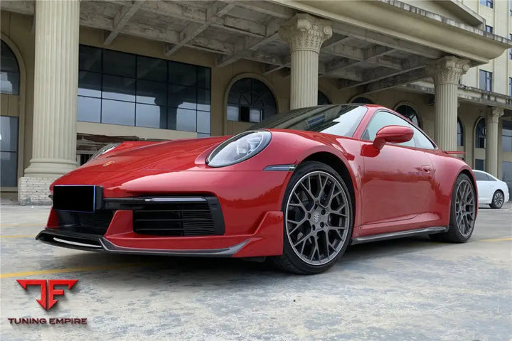 PORSCHE 911 / 992 CARRERA & TARGA & S & 4 & 4S & CABRIOLET WP STYLE DRY CARBON FRONT LIP BSD