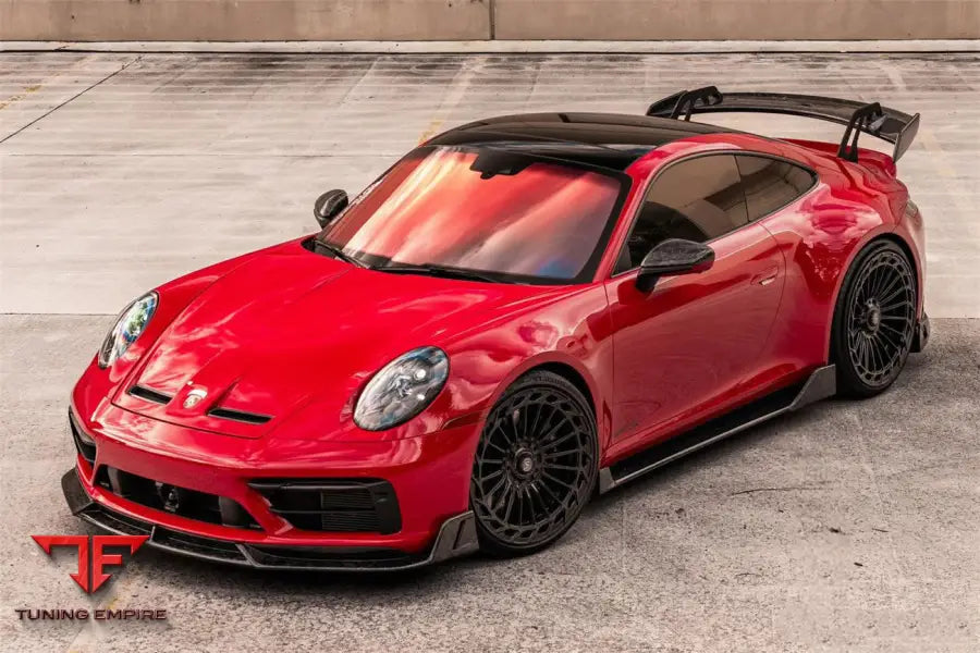 PORSCHE 911 / 992 CARRERA & TARGA & S & 4 & 4S SD-SPORT DESIGN MODEL BKSS STYLE FRONT LIP BSD