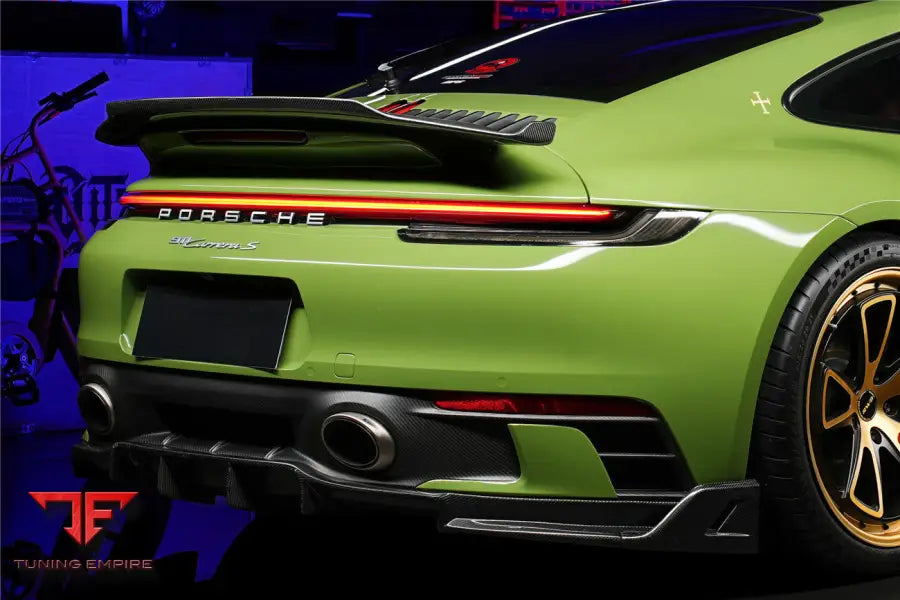 PORSCHE 911 / 992 CARRERA & TARGA & S & 4 & 4S SD-SPORT DESIGN MODEL BKSS STYLE REAR LIP BSD
