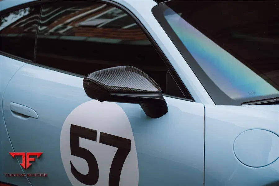 PORSCHE 911 / 992 CARRERA & TARGA & TURBO & CABRIOLET & TAYCAN OE STYLE MIRROR HOUSING REPLACEMENT BSD