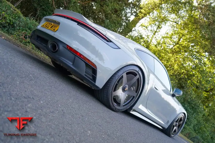 Porsche 911 992 rear aero disc fitted