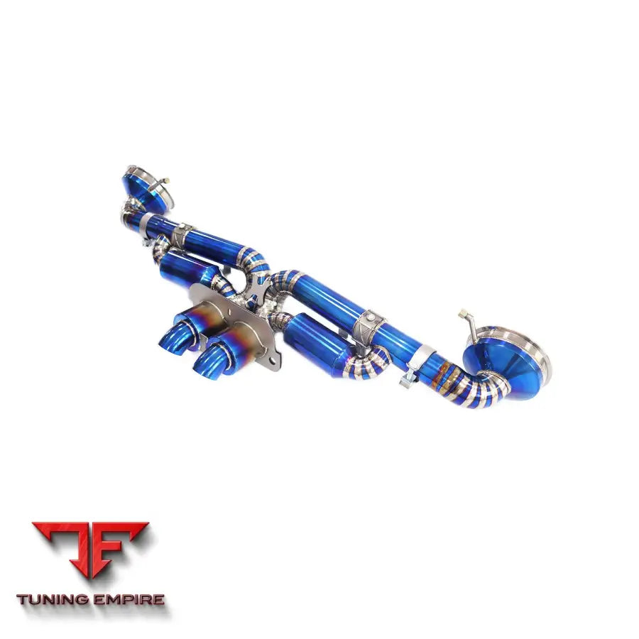 PORSCHE 911 992 GT3 TITANIUM CATBACK RAZOR EXHAUST