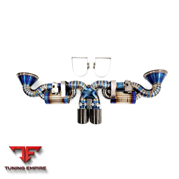 PORSCHE 911 992 GT3 TITANIUM CATBACK RAZOR EXHAUST