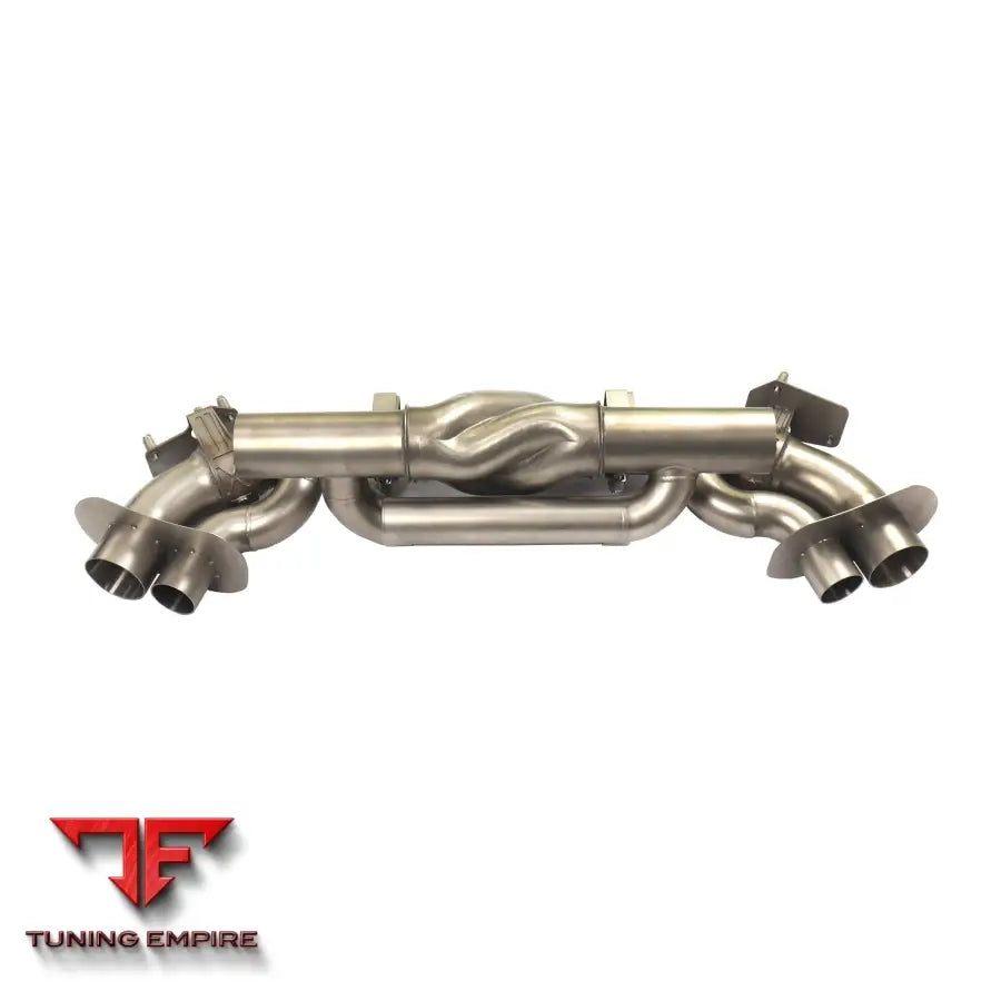 PORSCHE 911 992 STAINLESS STEEL CATBACK RAZOR EXHAUST