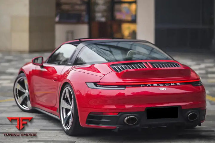 PORSCHE 911 / 992 TARGA & CABRIOLET BKSS STYLE DUCKTAIL TRUNK WING BSD