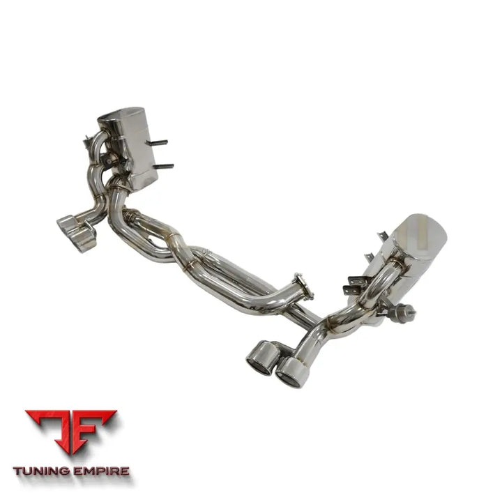 PORSCHE 911 997.1 CARRERA/TARGA4/4 3.6L/3.8L STAINLESS STEEL CATBACK RAZOR EXHAUST WITH MUFFLER VALVE