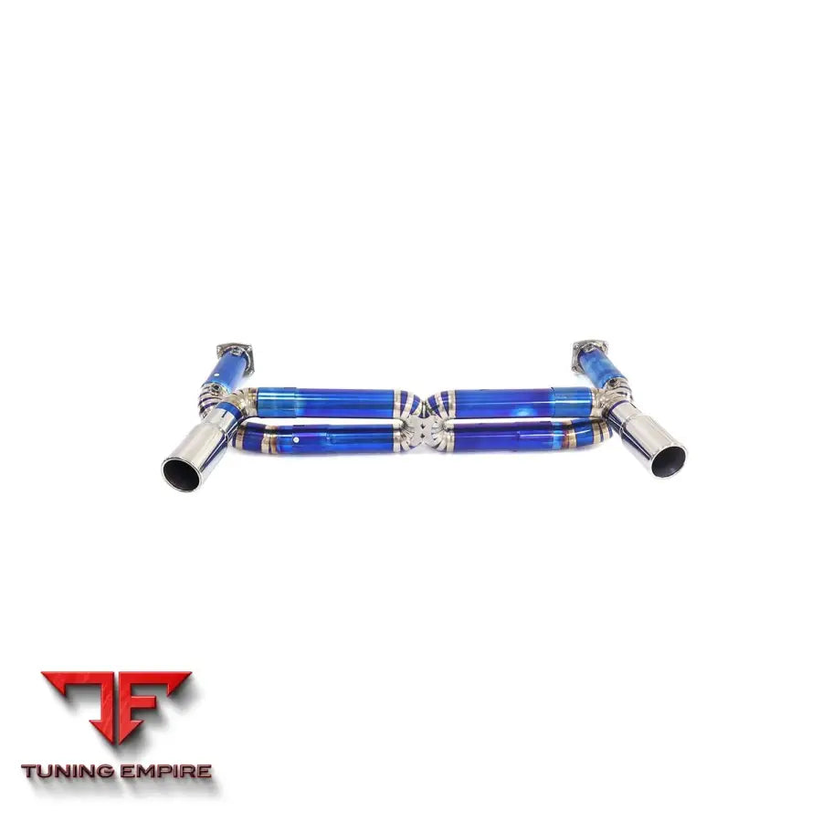PORSCHE 911 997.1 TURBO TITANIUM CATBACK RAZOR EXHAUST