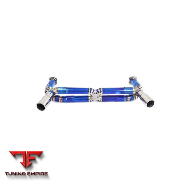 PORSCHE 911 997.1 TURBO TITANIUM CATBACK RAZOR EXHAUST