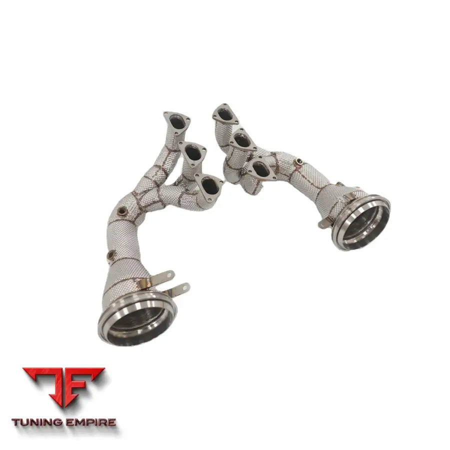 PORSCHE 911 997.2 3.8L STAINLESS STEEL HEADER RAZOR EXHAUST WITH HEAT SHIELD
