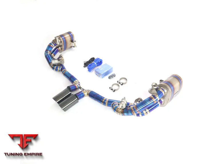 PORSCHE 911 997.2 GT3 TITANIUM RAZOR EXHAUST WITH MUFFLER VALVE