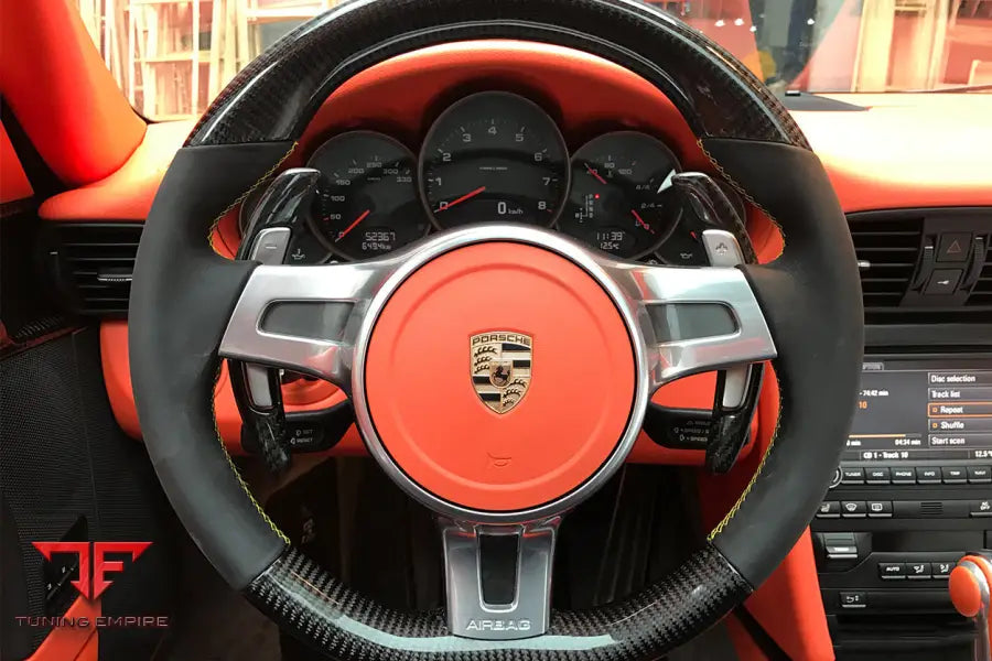 PORSCHE 911 / 997 / 991.1 AUTOCLAVE CARBON FIBER SHIFT PADDLES BSD