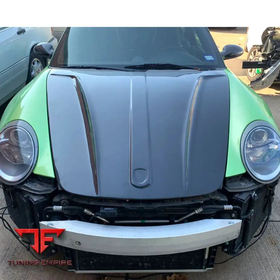 PORSCHE 911 997 CARBON FIBER GLOSSY FINISH BONNET HOOD 2007-2012Y
