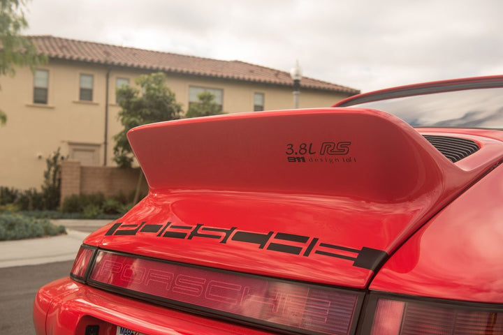 PORSCHE 911 CARRERA RS 3.8 964 on custom forged wheels