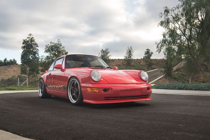 PORSCHE 911 CARRERA RS 3.8 964 on custom forged wheels